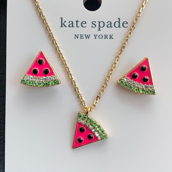 kate spade Jewelry - Authentic Kate Spade Watermelon Earrings